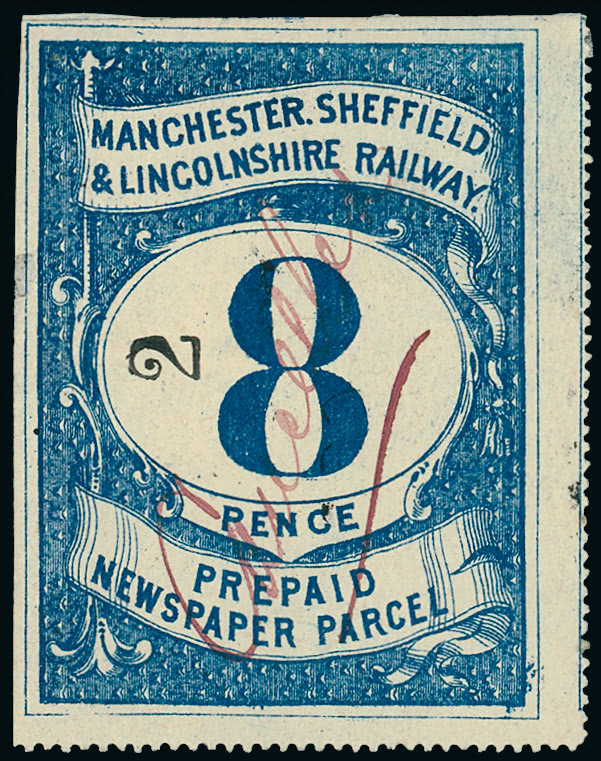 Stamp Auction - Railways: England and Wales Railway Parcel Stamps - The ...