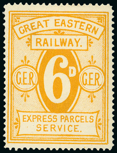 Stamp Auction - Railways: England and Wales Railway Parcel Stamps - The ...