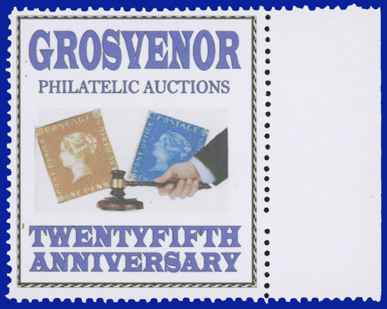 HAPPY ANNIVERSARY Grosvenor Philatelic Auctions Grosvenor